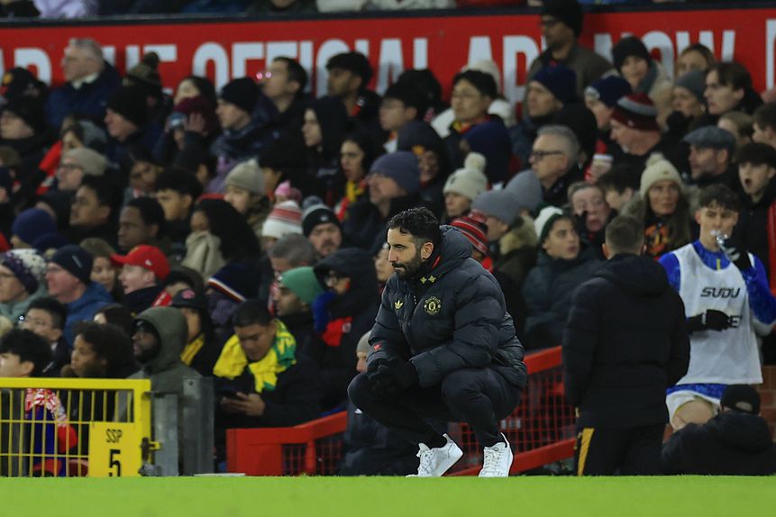 Ruben Amorim, treinador do Manchester United