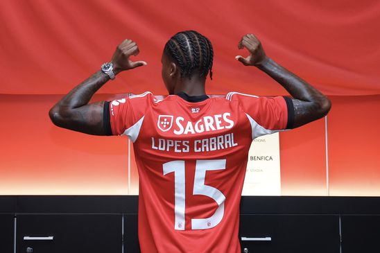 Sidny Lopes Cabral, primeiro reforço de inverno do Benfica (foto: SLB)