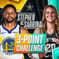 Ele contra ela: All-Star Game vai ter duelo inédito nos 3 pontos