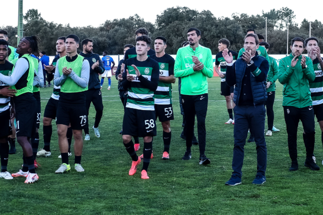 O Sporting continua na luta pela conquista da Youth League - Foto Sporting CP