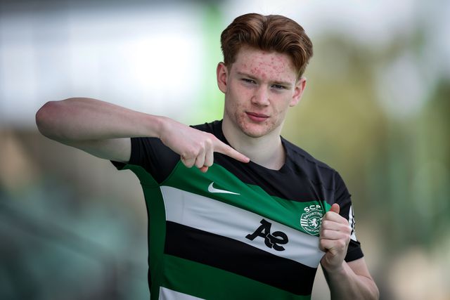 Erik Ingebrethsen, avançado de 18 anos, diz que sempre admirou Cristiano Ronaldo e sublinha ter características similares a Gyokeres