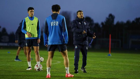 FC Porto: Anselmi contou com uma grande novidade no treino de hoje