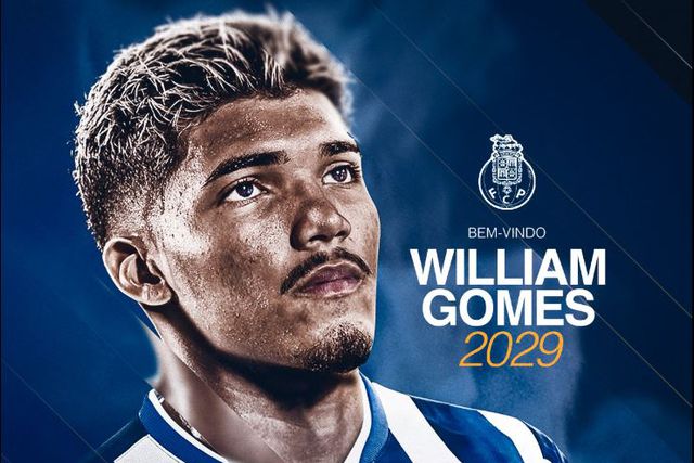 William Gomes diz estar extremamente orgulho por representar um clube com a dimensão do FC Porto e diz que tem o sonho de conquistar títulos nos dragões