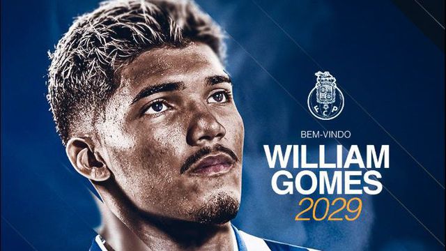William Gomes diz estar extremamente orgulho por representar um clube com a dimensão do FC Porto e diz que tem o sonho de conquistar títulos nos dragões