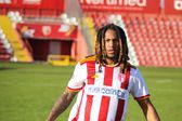 Gerson Rodrigues já vestido com o equipamento do Aves SAD