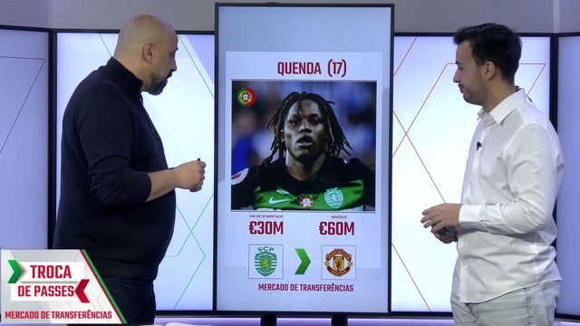 «Há diferença enorme entre a Premier e a Liga, mas vejo Quenda impor-se em Inglaterra»