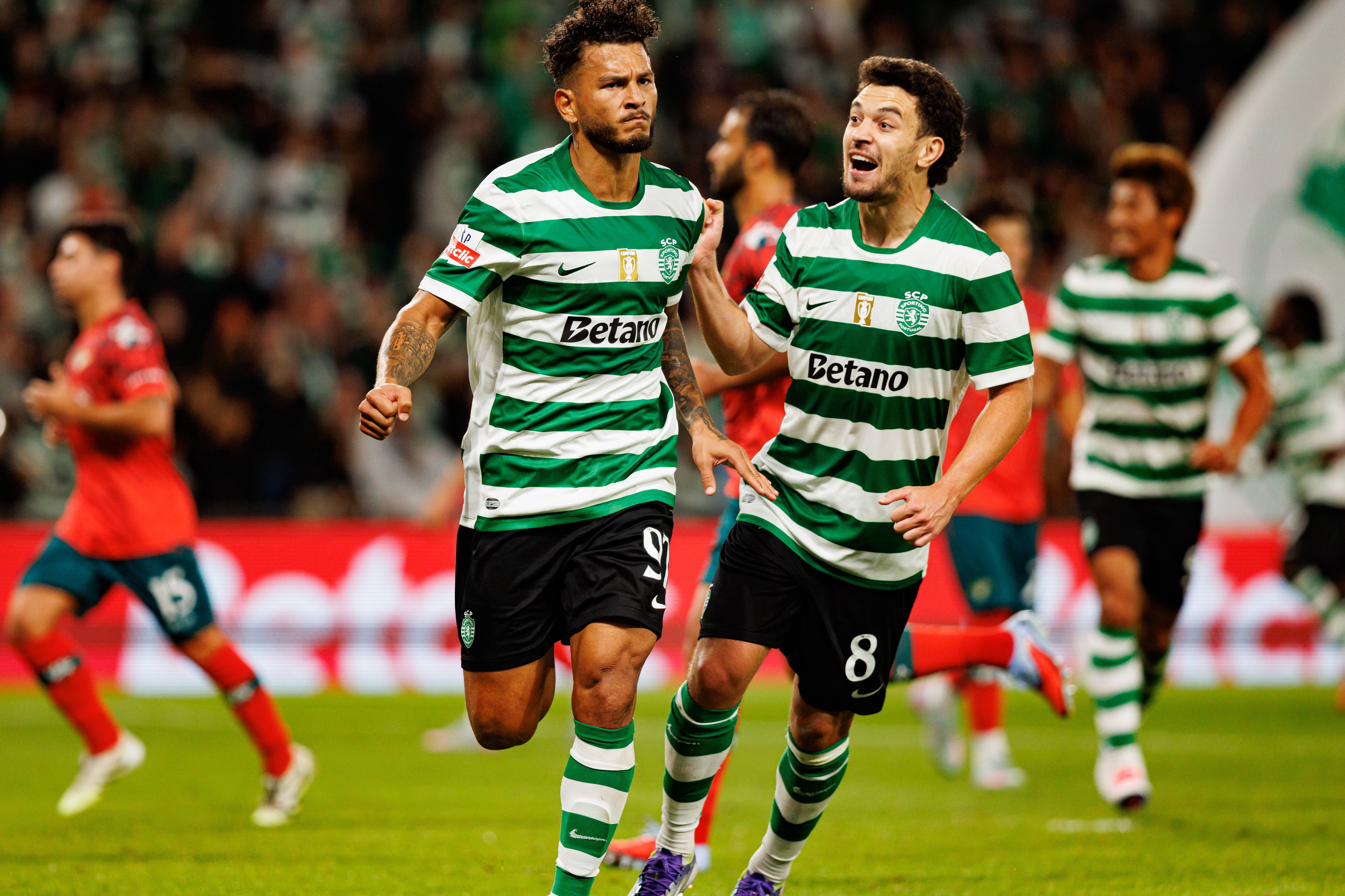 Luis Suárez e Pedro Gonçalves juntos no onze inicial 58 dias depois - Foto: IMAGO