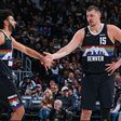 Nikola Jokic regressou um mês depois