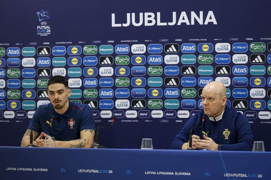 Jorge Braz e Erick fizeram a antevisão do Portugal-Bélgica - Foto: André Sanano/FPF