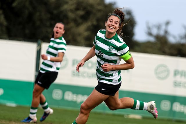 Rita Fontemanha fez o 2-0. Foto: Sporting CP