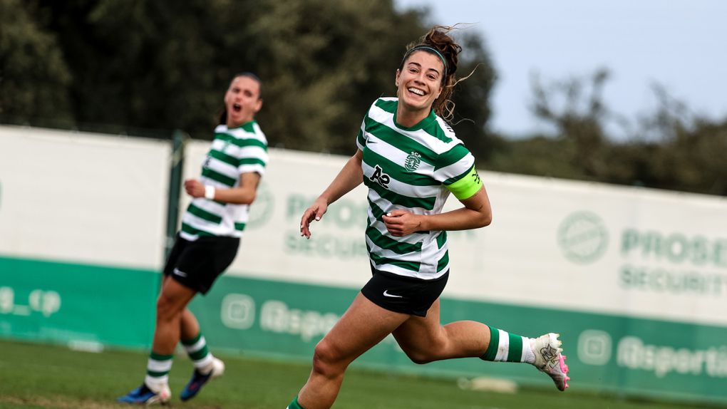 Rita Fontemanha fez o 2-0. Foto: Sporting CP