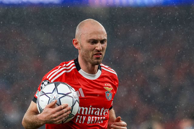 Fredrik Aurses, médio do Benfica (foto Imago)