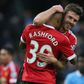 Rashford e Carrick jogaram juntos no Manchester United