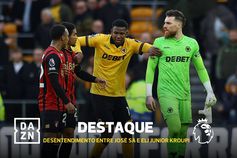 Ânimos aquecem entre José Sá e jogador que lhe marcou um golo