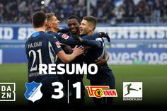 Hoffenheim de Champions verga Union Berlim com 'ajuda' de Diogo Leite (resumo)