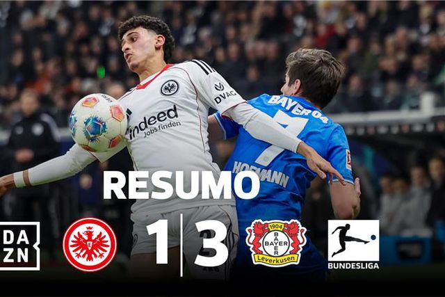 Grimaldo assiste de calcanhar na vitória do Leverkusen em Frankfurt (resumo)