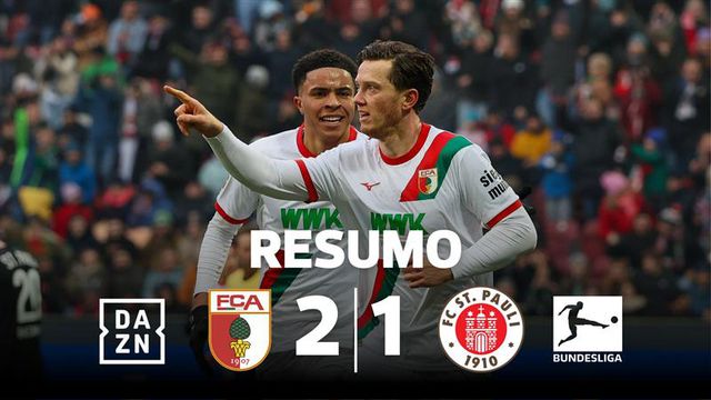 Reviravolta do Augsburgo deixa St. Pauli ainda mais aflito (resumo)