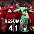Liverpool começou mal, mas acabou a golear o Newcastle (resumo)