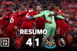 Liverpool começou mal, mas acabou a golear o Newcastle (resumo)