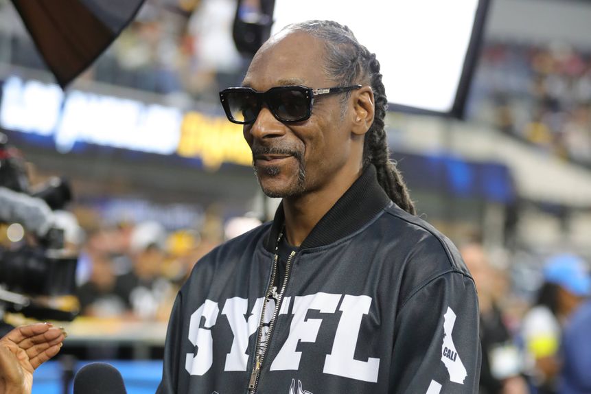 Snoop Dogg, rapper norte-americano de 54 anos