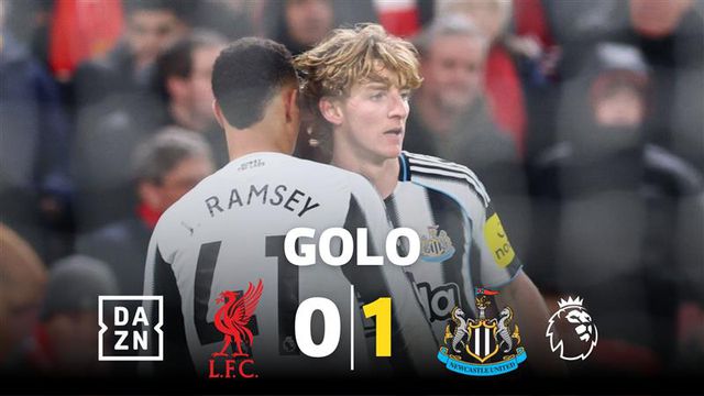 Sem hipóteses para Alisson: Anthony Gordon silencia Anfield