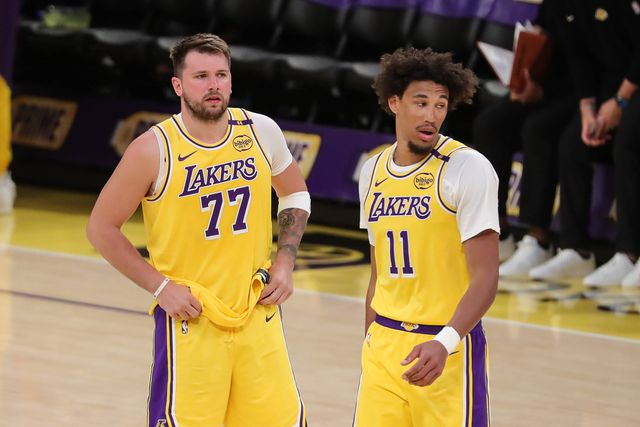 Luka Doncic e Jaxson Hayes pode passar o verão juntos a jogar      Fotografia Imago