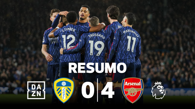 Arsenal goleia em Leeds com golo de Gyokeres e pressiona rivais (resumo)