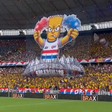Mosaico do Fortaleza inspirado em Bart Simpson