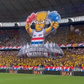 Mosaico do Fortaleza inspirado em Bart Simpson