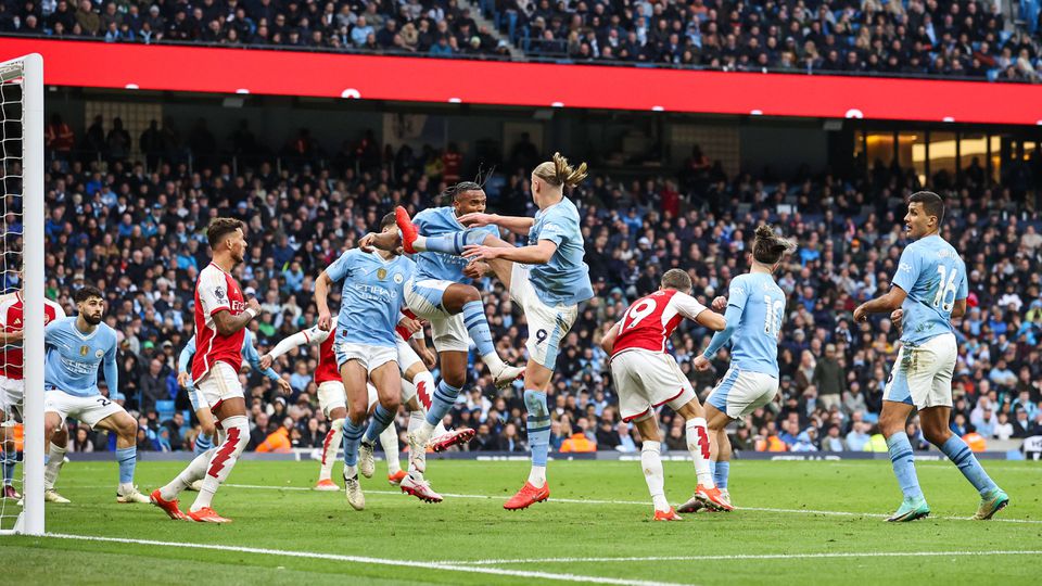 Manchester City e Arsenal não desfazem o nulo em jogo de enorme intensidade