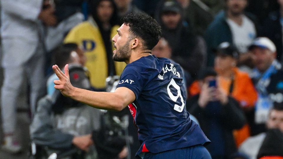 VÍDEO: Gonçalo Ramos aumenta a vantagem do PSG no clássico