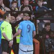 Haaland lesionou-se no jogo do Manchester City contra o Bournemouth