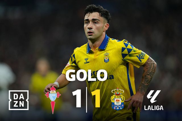 VÍDEO: grande pormenor de Fábio Silva no empate do Las Palmas