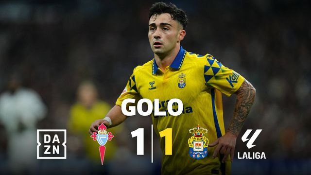VÍDEO: grande pormenor de Fábio Silva no empate do Las Palmas