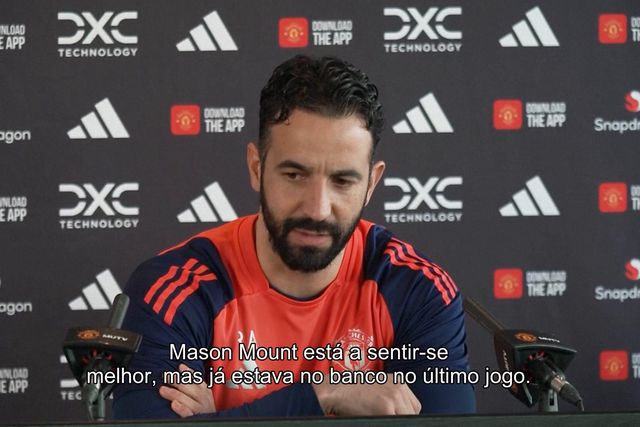 Vídeo: Amorim confirma dois regressos e diz-se feliz com momento de Rashford