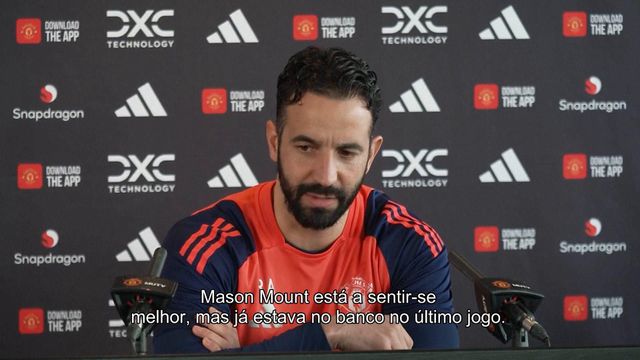 Vídeo: Amorim confirma dois regressos e diz-se feliz com momento de Rashford