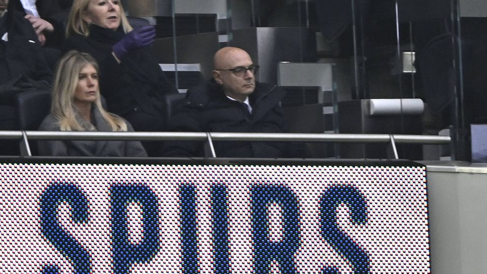 Daniel Levy, presidente do Tottenham