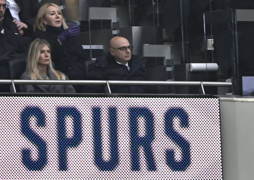 Daniel Levy, presidente do Tottenham