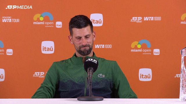 Djokovic admite: «Não me senti no meu melhor»