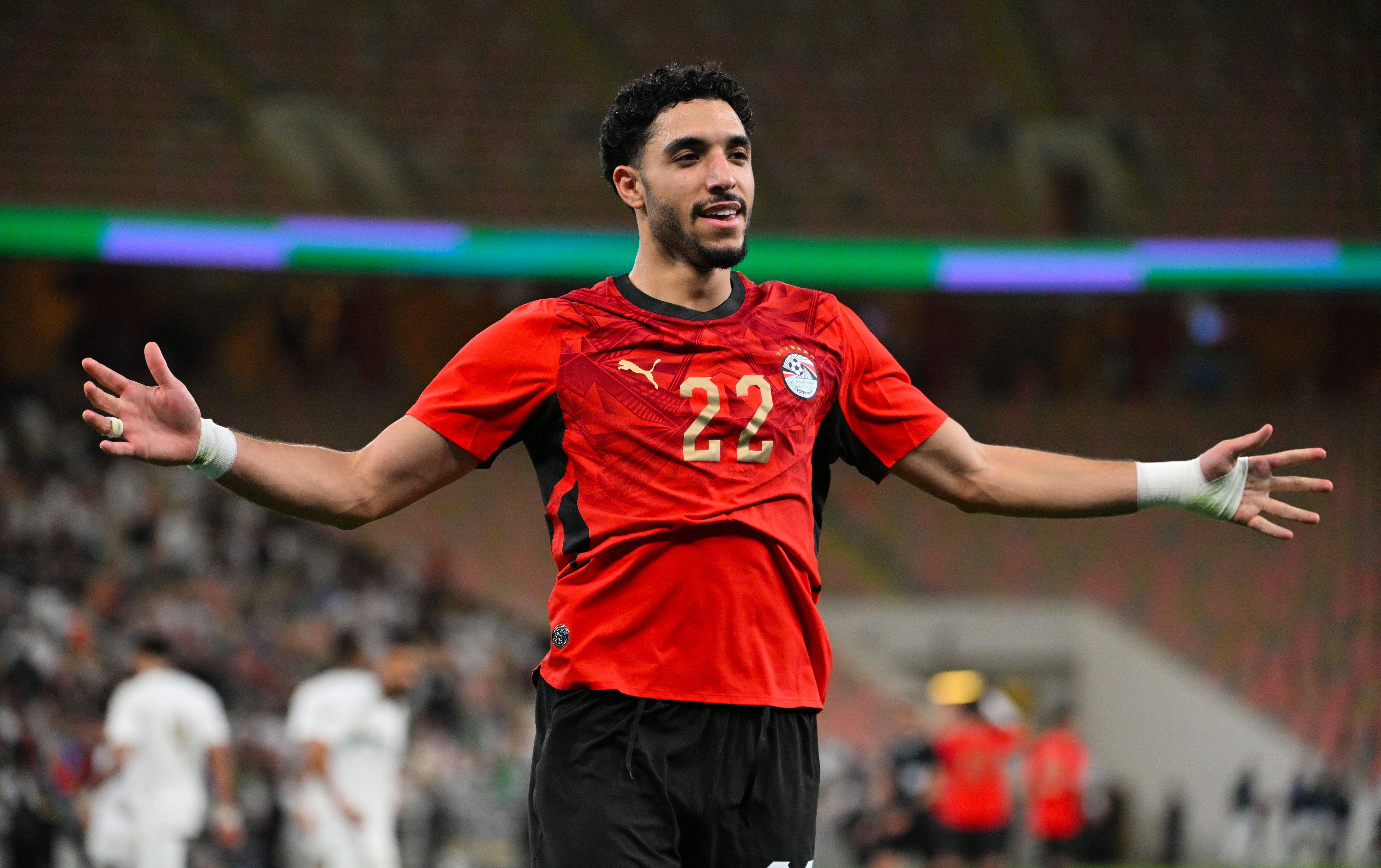 Omar Marmoush  (Egito), 47 internacionalizações; valor de mercado: 75 milhões