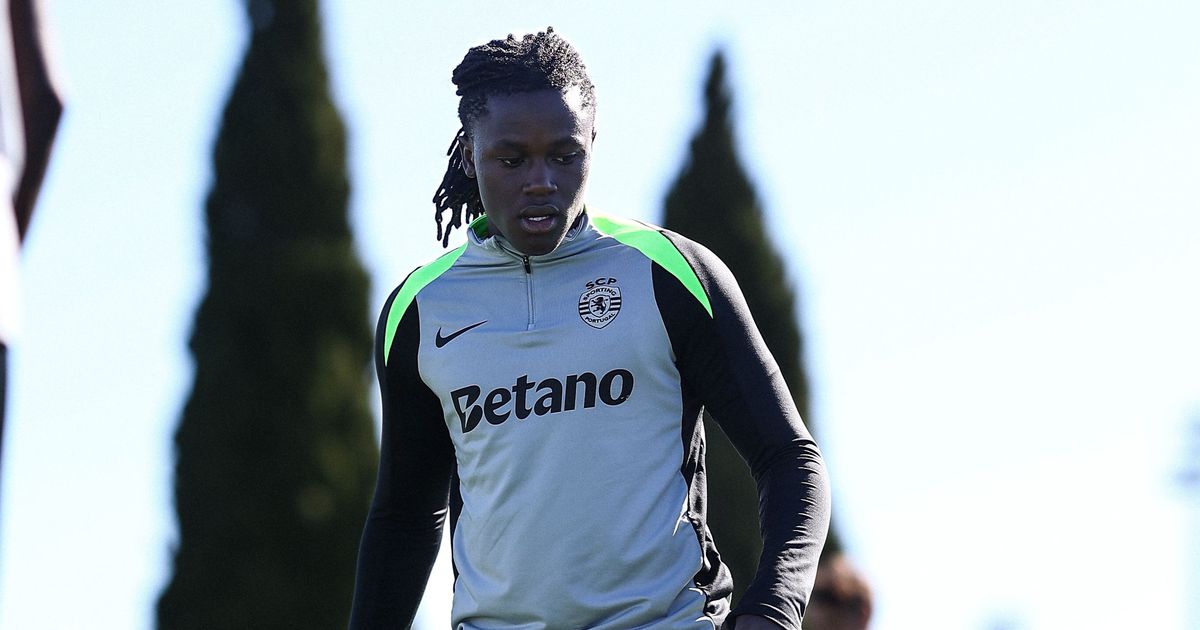 «Sinto-me muito bem», garante Quenda no dia do regresso aos treinos