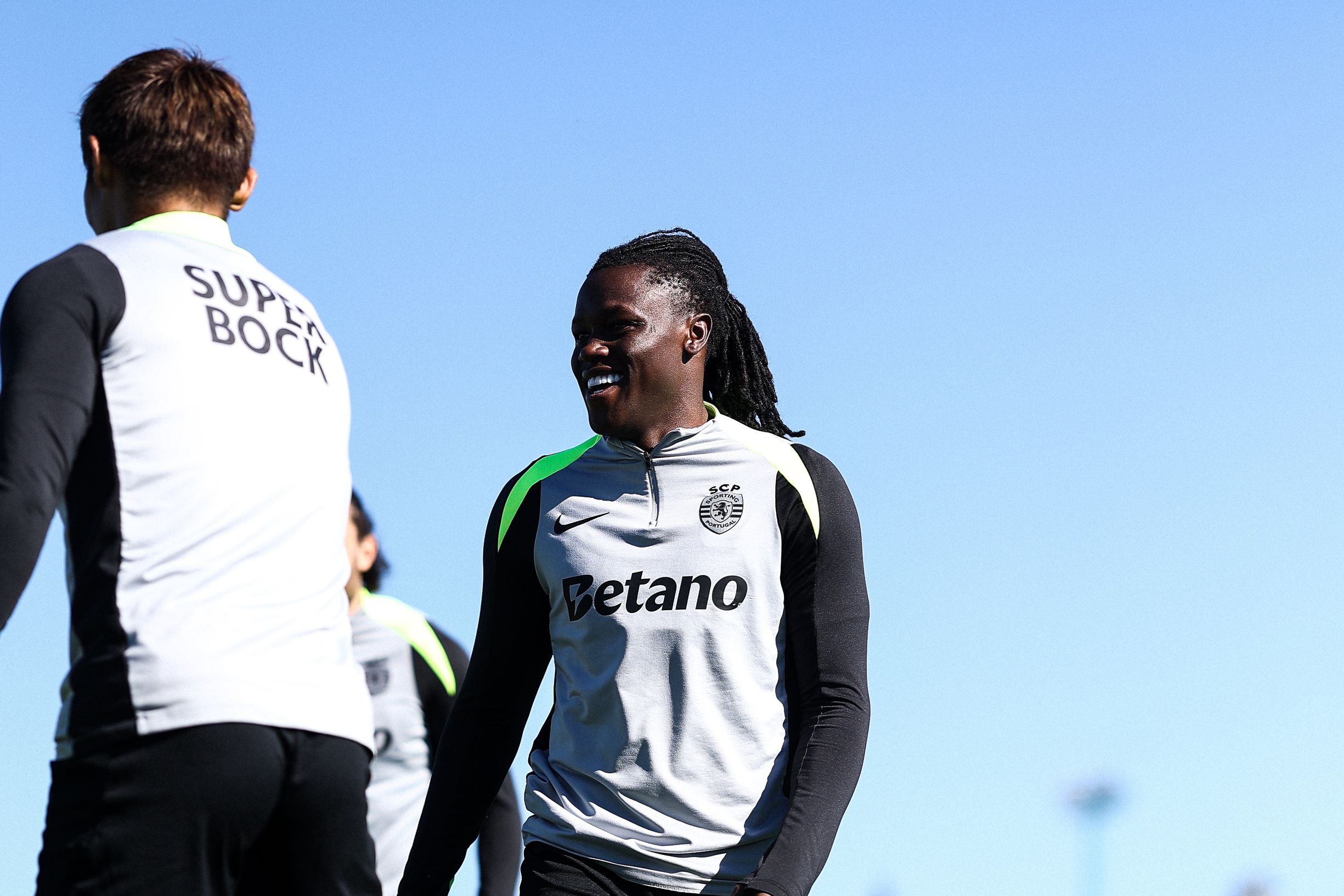 Quenda de volta aos treinos na Academia Cristiano Ronaldo, em Alcochete - Foto: SPORTING CP