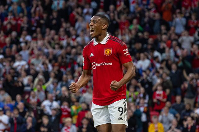 Anthony Martial nos tempos do Man. United