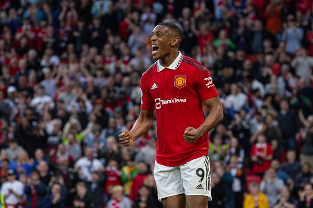 Anthony Martial nos tempos do Man. United