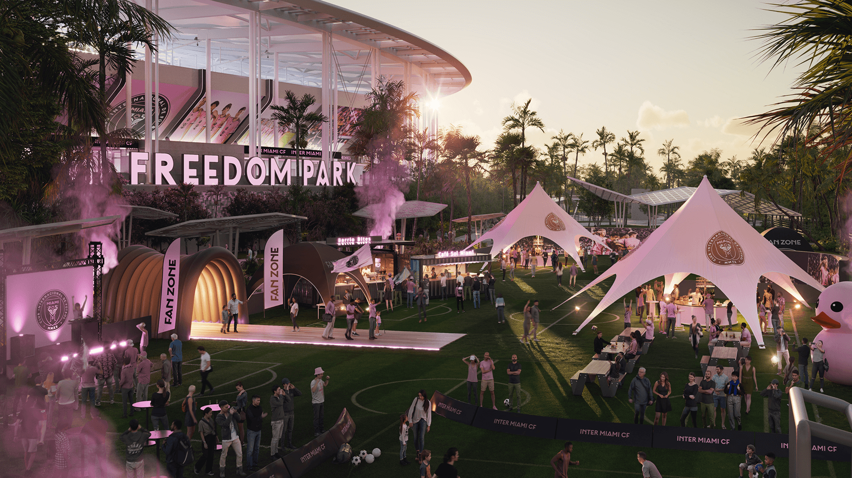 Imagem da Fan Zone - Inter Miami