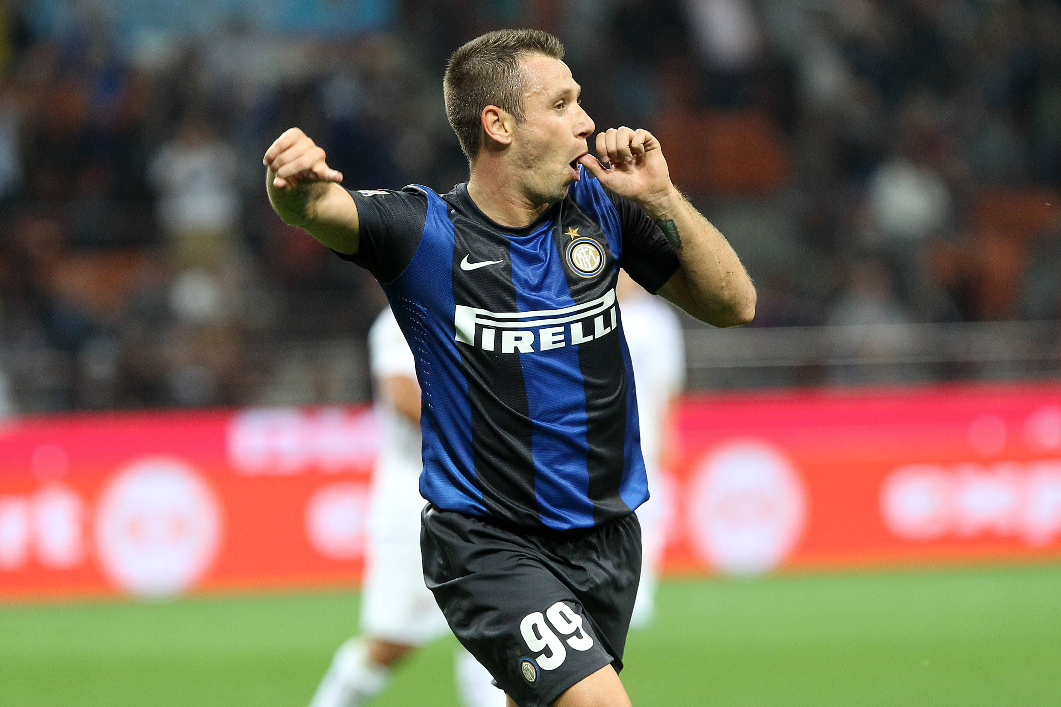 Antonio Cassano brilhou na Roma, mas desiludiu no Real Madrid, regressando a Itália para representar Sampdoria, Milan, Inter e Parma