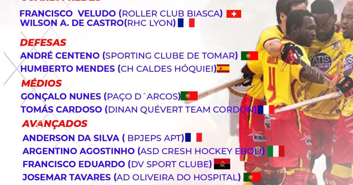 Seleção de hóquei arranca Taça das Nações com... Argentina