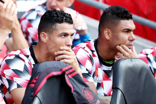 Ronaldo e Casemiro foram colegas no Real Madrid e no Manchester United