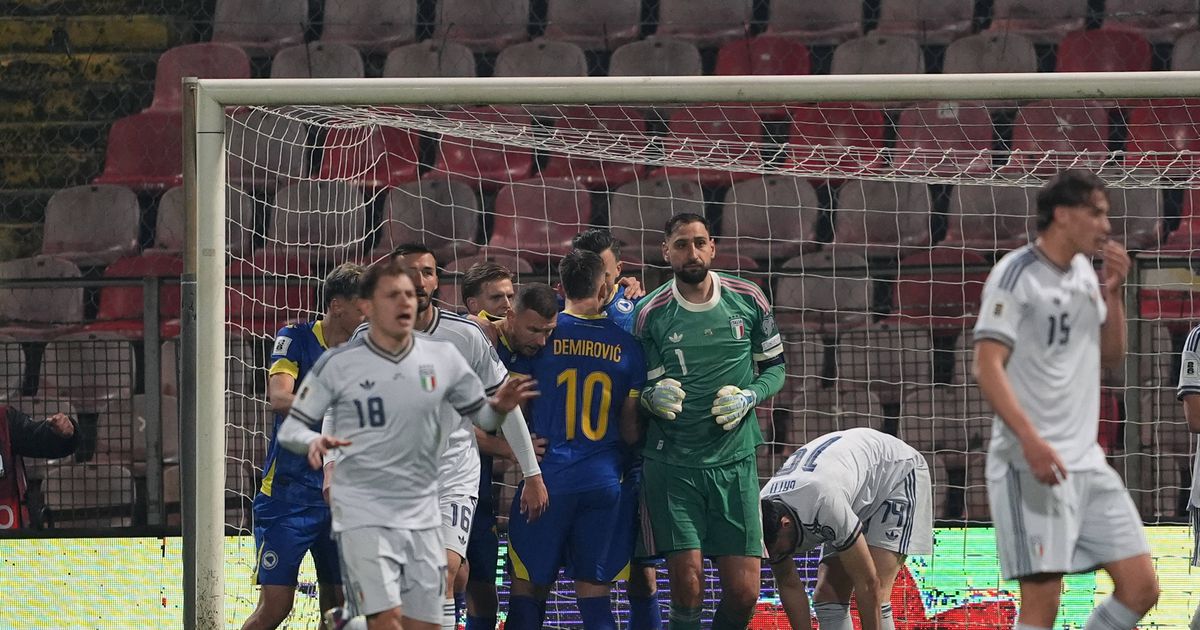 Que tragédia: Itália volta a falhar o Mundial às custas da Bósnia
