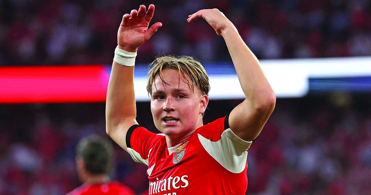 Schjelderup abre o marcador na Luz (vídeo)